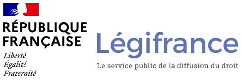 Logo du site Légifrance